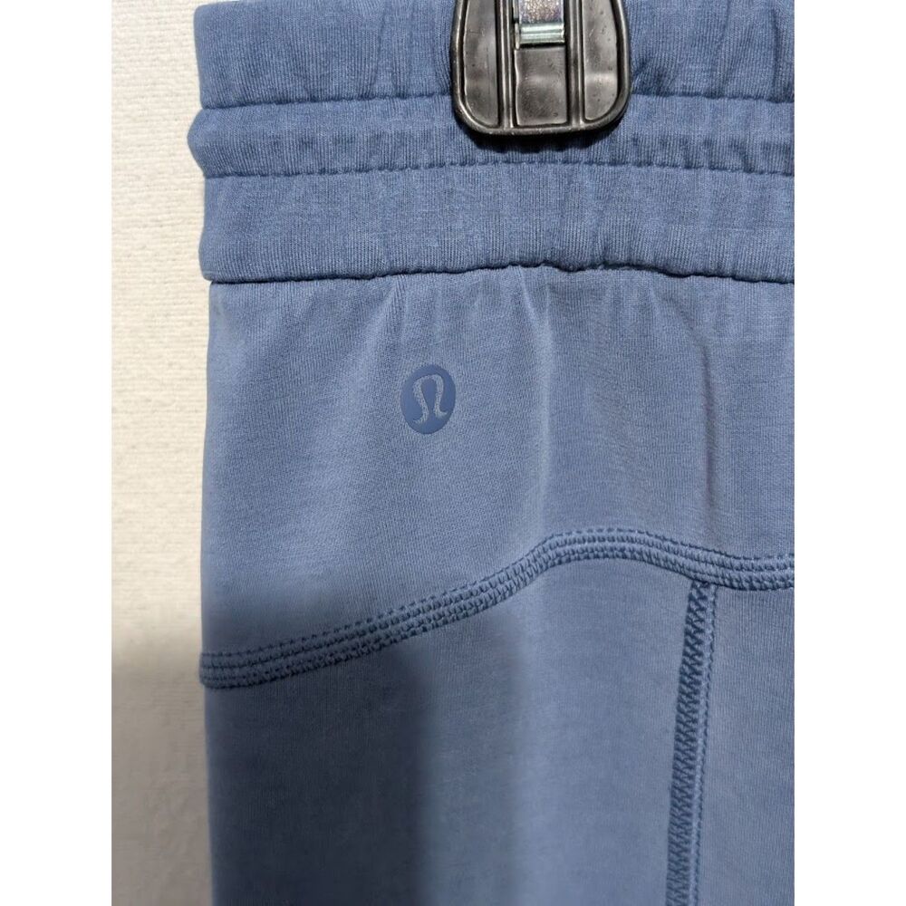Lululemon Softstreme High-Rise Straight Leg Crop Blue Women's Size 12 - Picture 9 of 9